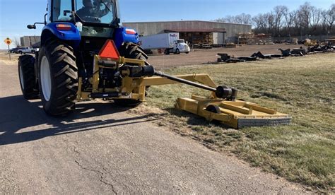 ditch mower for skid steer|skid steer ditch bank mower.